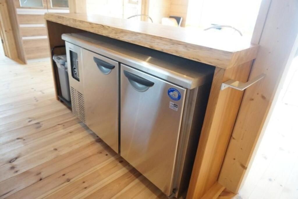 浅間山を眺めるフインランドログハウス 軽井沢町 エクステリア 写真